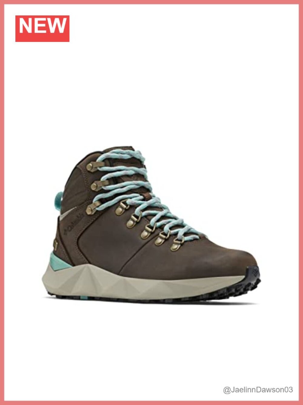 Full Grain Leather Waterproof Hiking Shoe with Omni-Grip Outsole